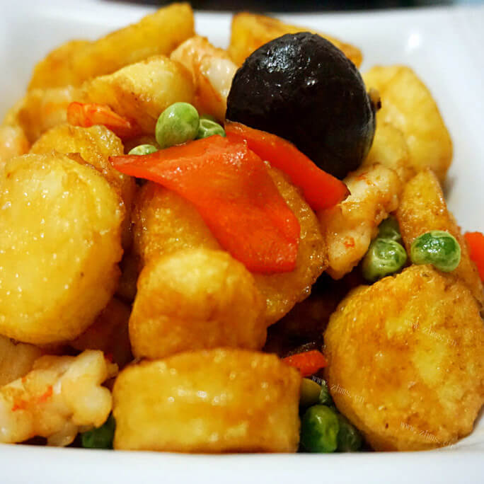 美味的香菇烧日本豆腐
