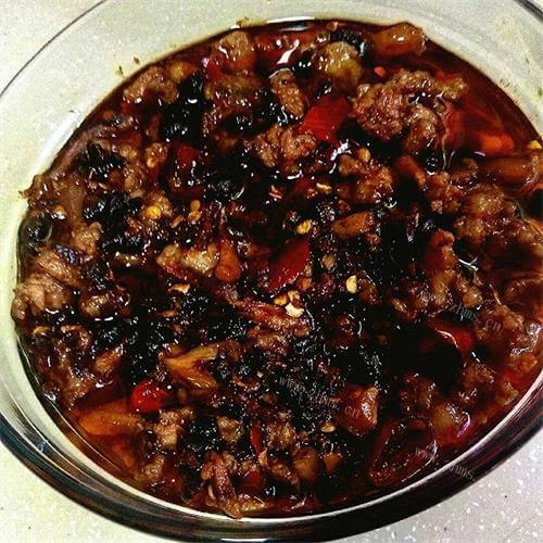 超级下饭豆豉肉酱