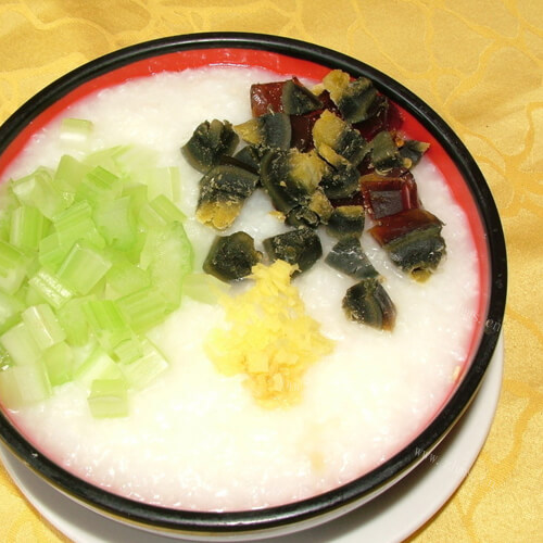 家常三色蔬菜粥