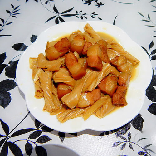 猪肉炖豆皮#家常菜