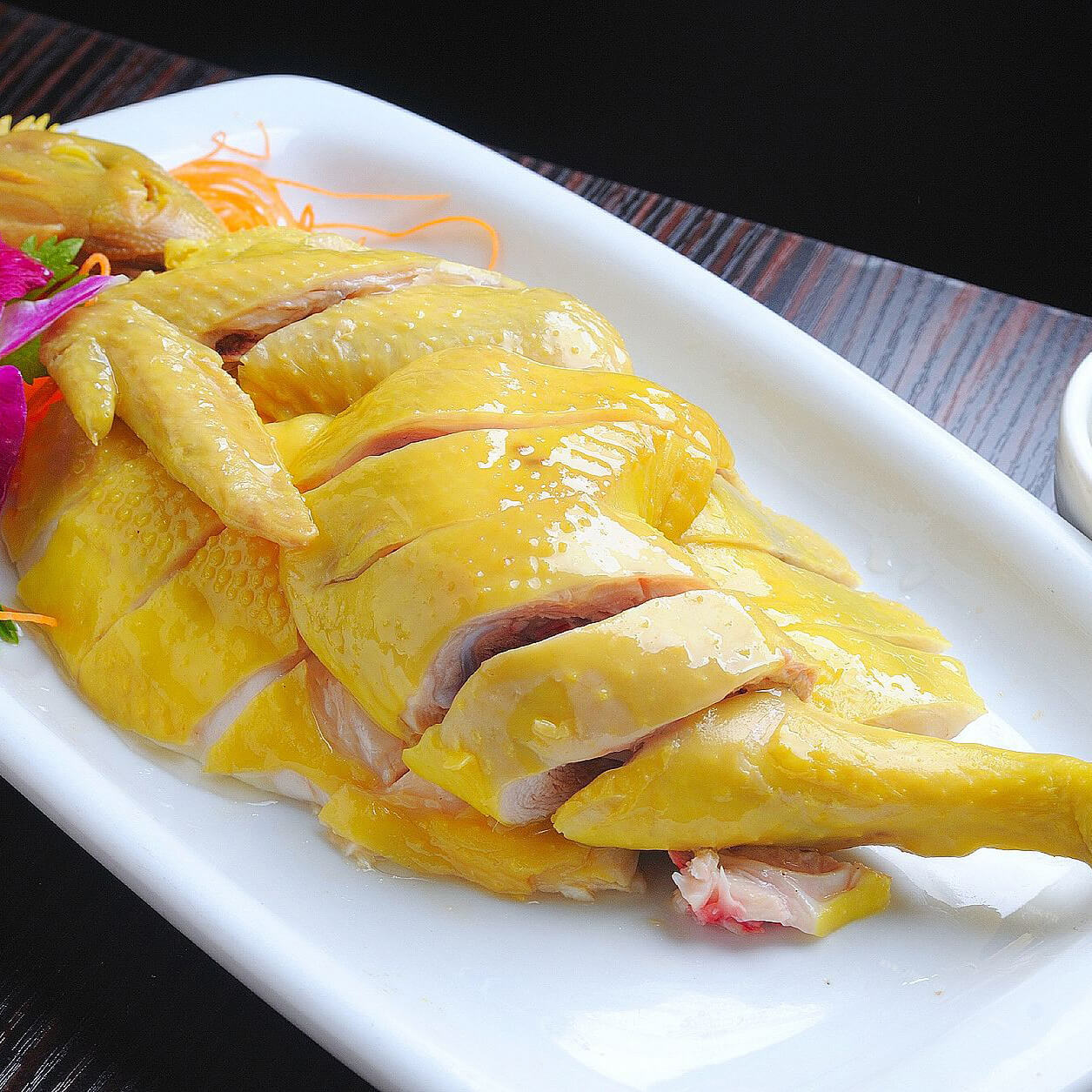 自制葱油鸡腿