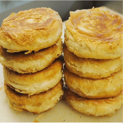 香脆油酥五香烧饼