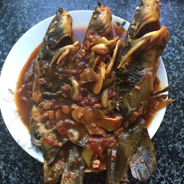 美味的炝锅风板鱼