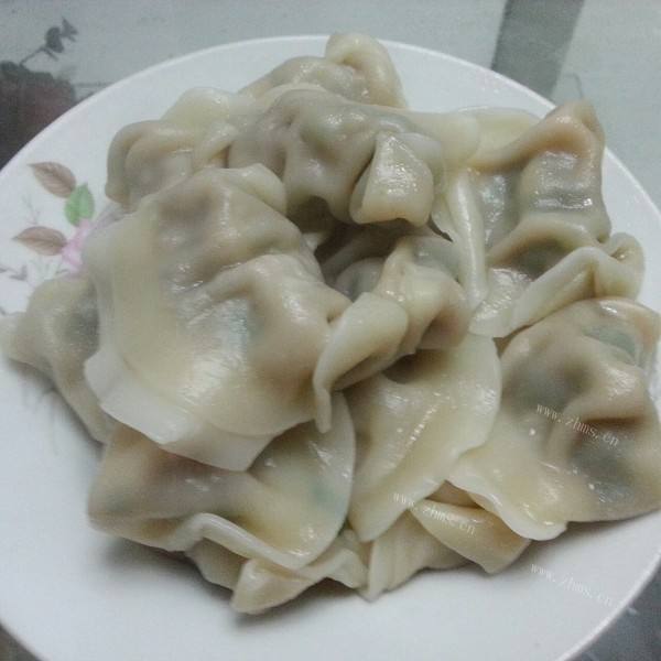 美味虾仁牛肉水饺