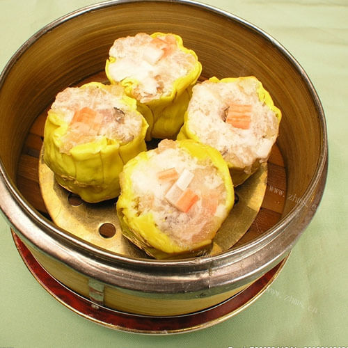 美味的干蒸鲜虾烧麦