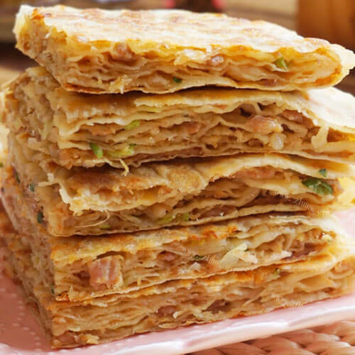 自制创意肉饼饭