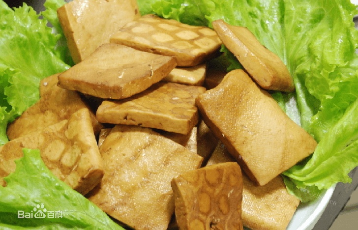 美味的腊肉豆腐干做法图解2)