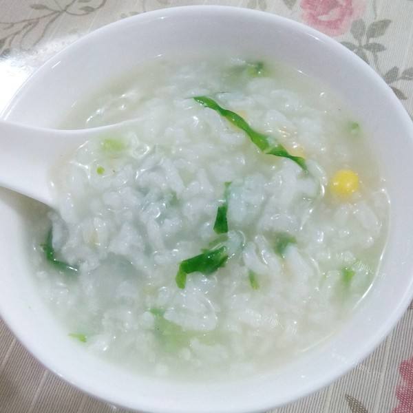 清肠神器-青菜粥