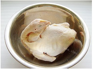 正宗盐焗鸡做法图解1)