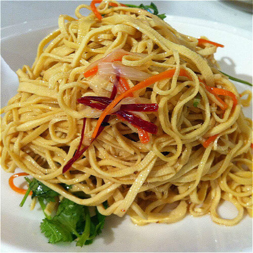 好吃的葱油豆腐皮