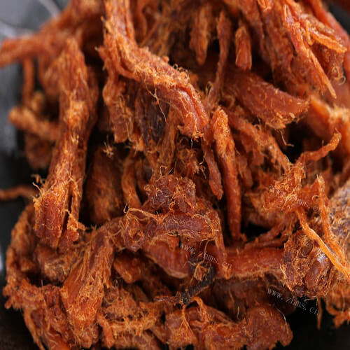 超好吃的手撕猪肉干