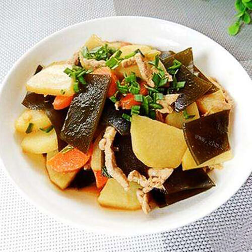 好吃的土豆烧海带