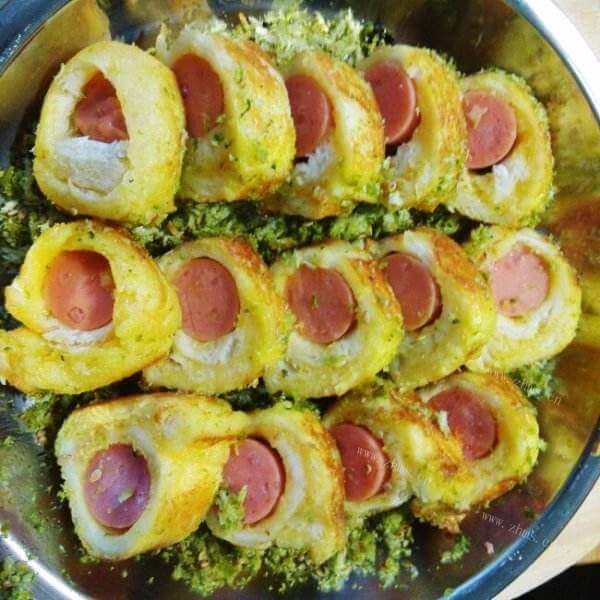 营养的鸡蛋火腿沙拉