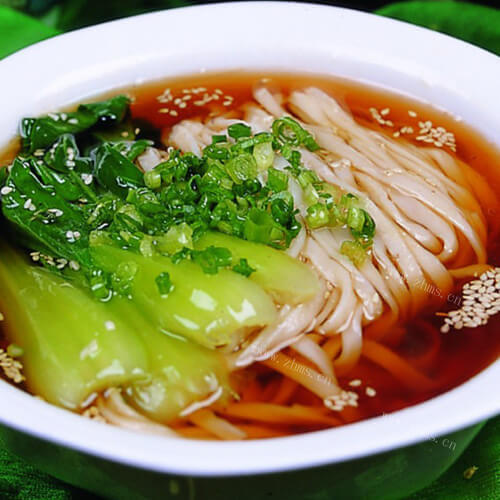 家常豆腐白菜面