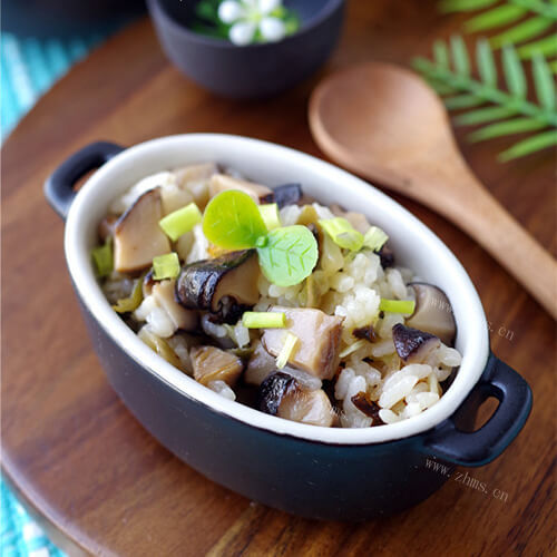 脆香鲜美椎茸煲仔饭#新鲜从这