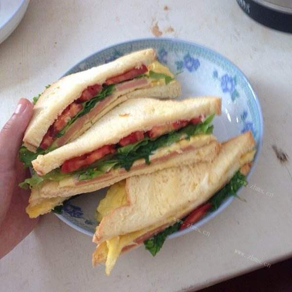 美味的港式三明治
