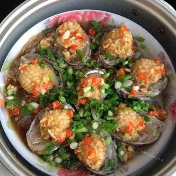 好吃的梭子蟹蒸粉丝