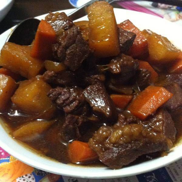 好吃的红焖土豆牛肉