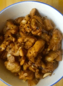 美味可口鸡腿烧肉做法图解6)