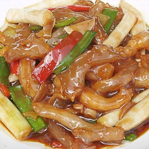 好吃的葱烧牛蹄筋