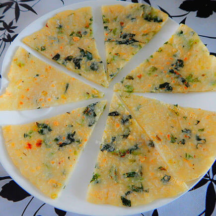 健康美味豆渣青菜煎饼