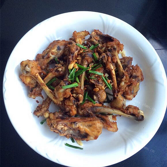 好吃的椒盐鸡大腿骨