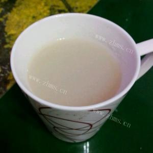 自制雪梨无花果豆浆