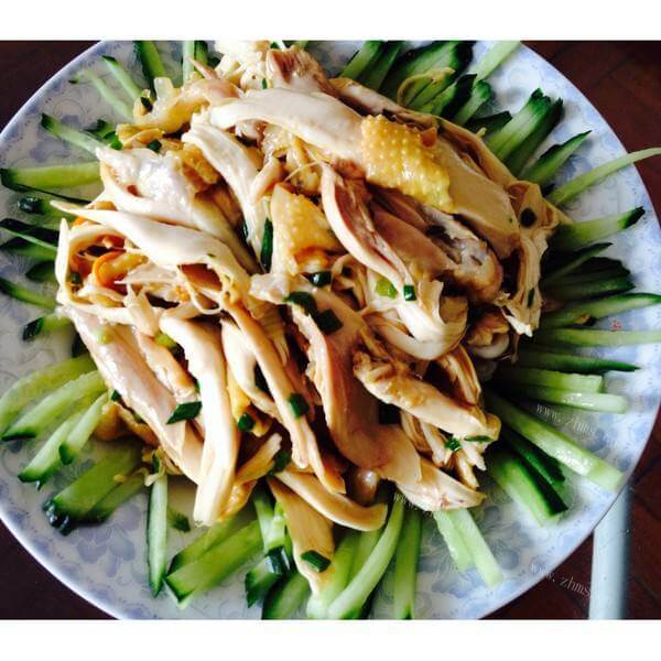 美味的客家手撕鸡