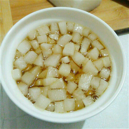 营养白萝卜蜂蜜