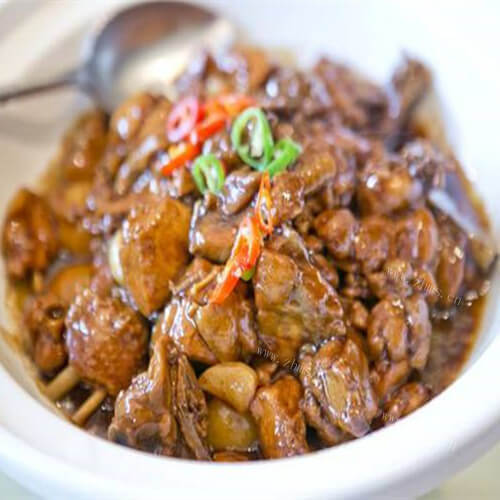 风味羊肉焖板栗