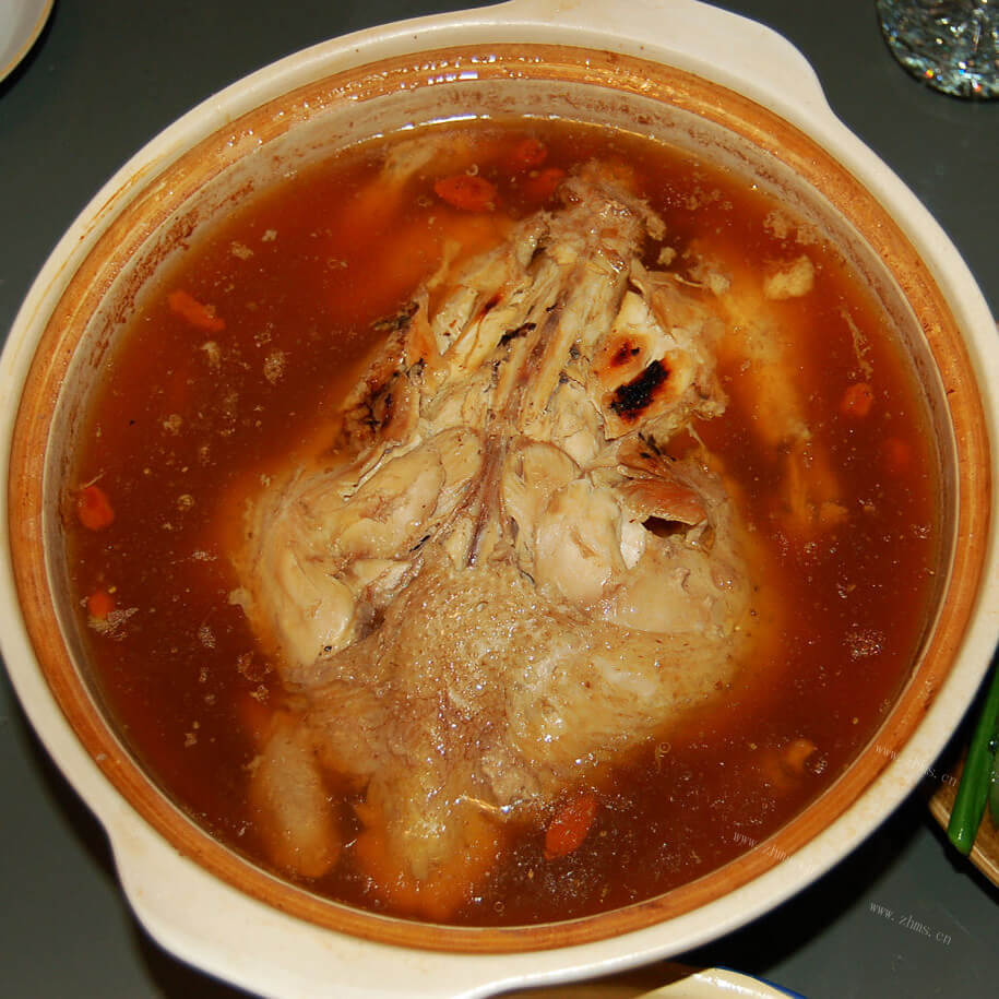 十里飘香的苹果炖老鸭