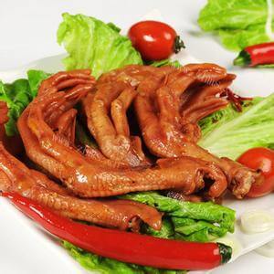 美味的微辣麻辣鸭掌