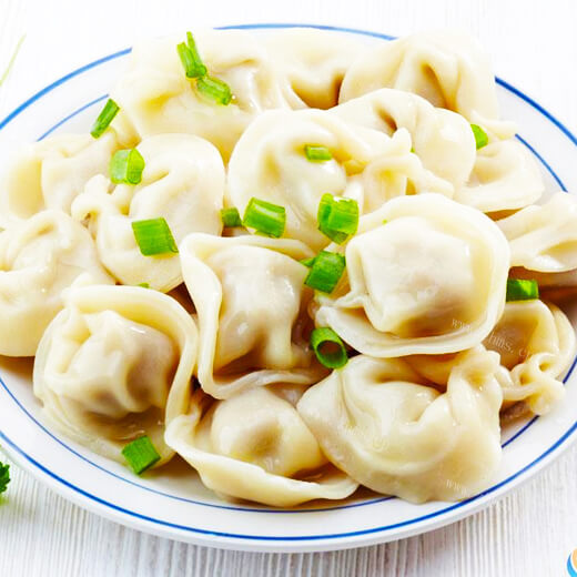 美味的茴香煎饺