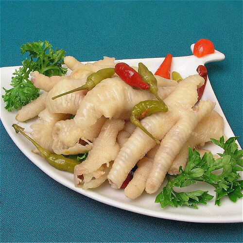 可口的泡椒鸡爪