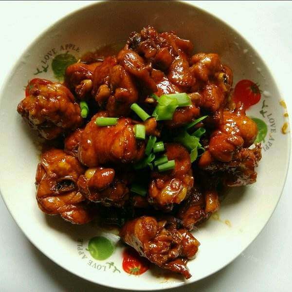 好吃的藜麦红烧鸡块