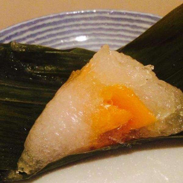 好吃的芒果水晶粽子
