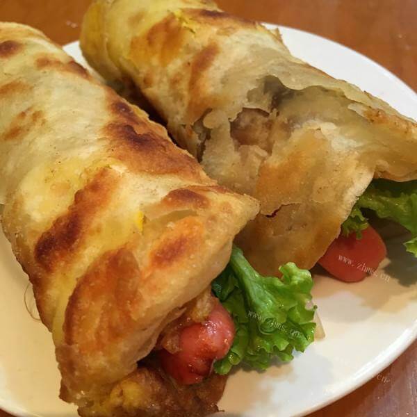 美味的鸡蛋灌饼