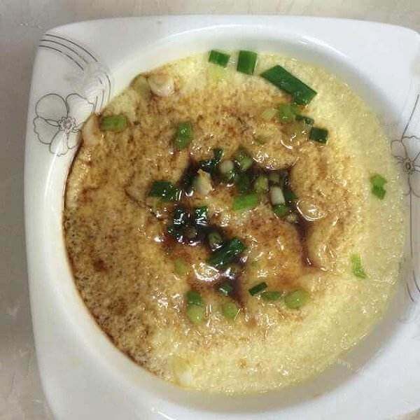 营养豆渣蒸鸡蛋