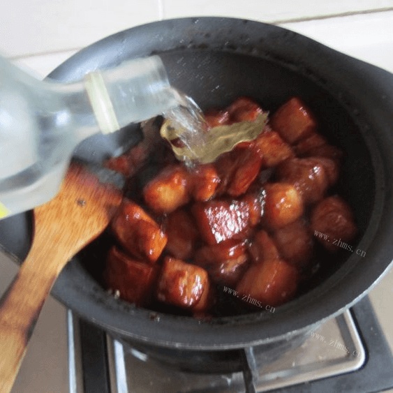 好吃的干豆角烧肉做法图解6)