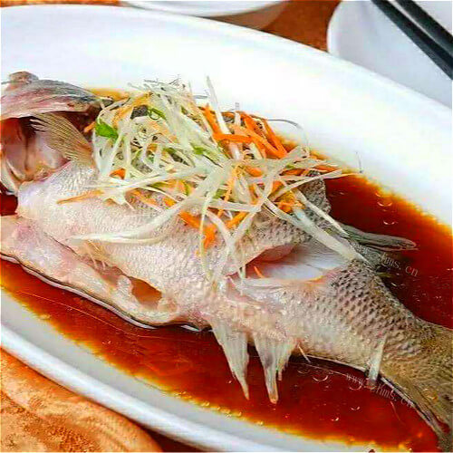 微波炉清蒸鱼