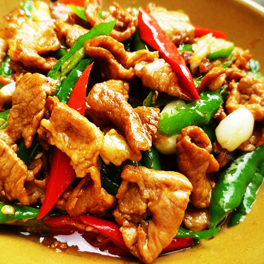 美味孜然鱿鱼