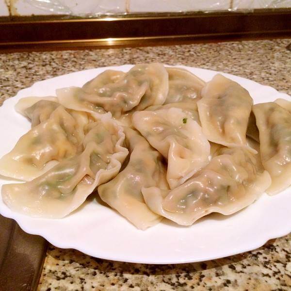 好吃的胡萝卜包菜鸡蛋饺子