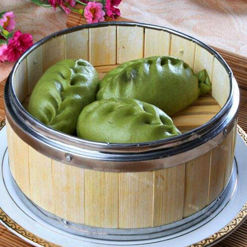 家常秋叶包子