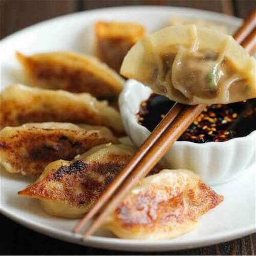 好吃的电饼铛版煎饺 