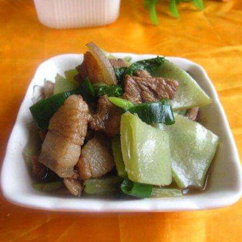 东北之扁豆角炖肉