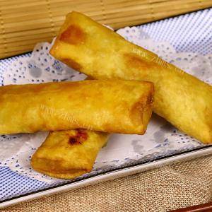 美味的韭黄春卷