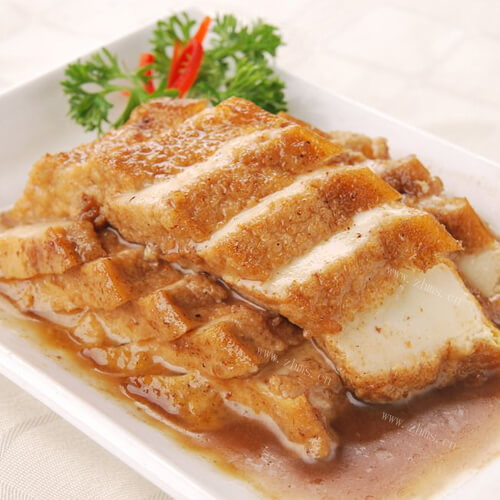 美味的盐卤老豆腐