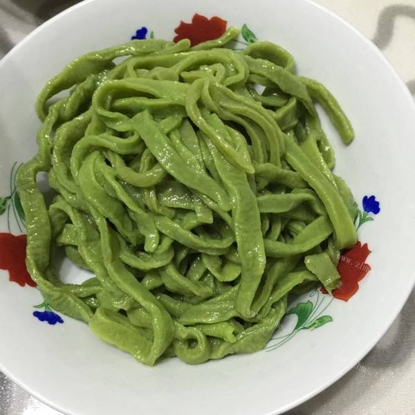 美味营养菠菜面