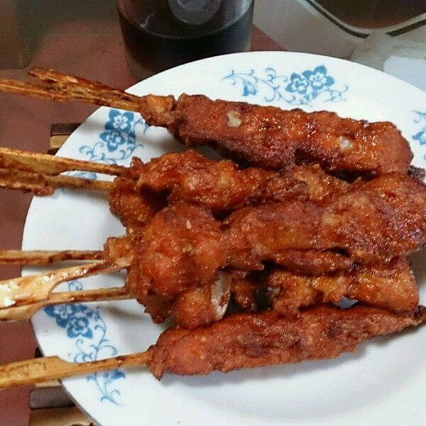 简单的自制炸串串
