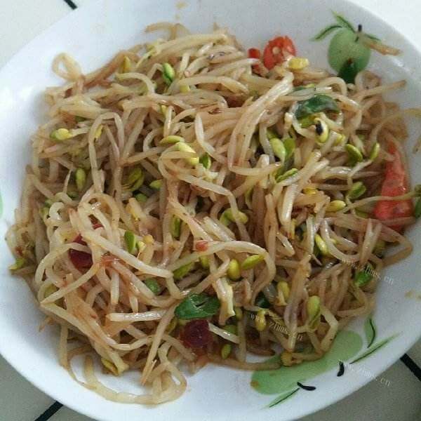香喷喷干扁黄豆芽